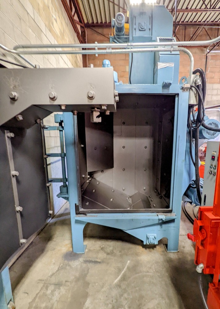 Spinner Hanger Sandblasting Machine, Blast Cleaning Equipment, Shotblast Systems