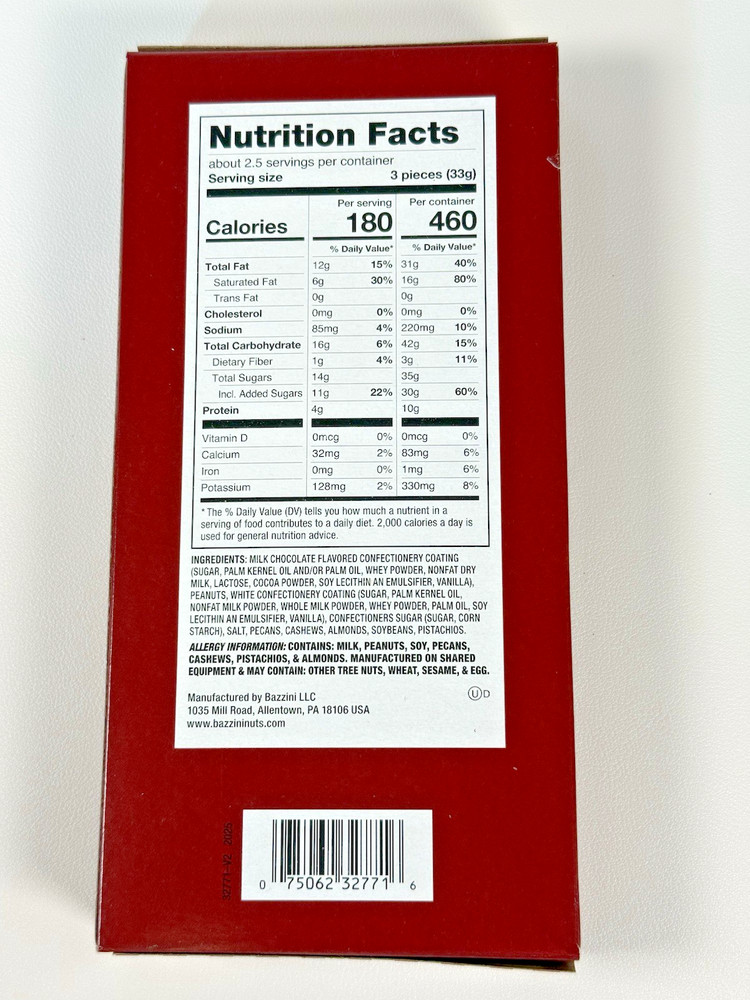 Barton’s Peanut Butter Clusters with Chocolate 3 oz Gift Box