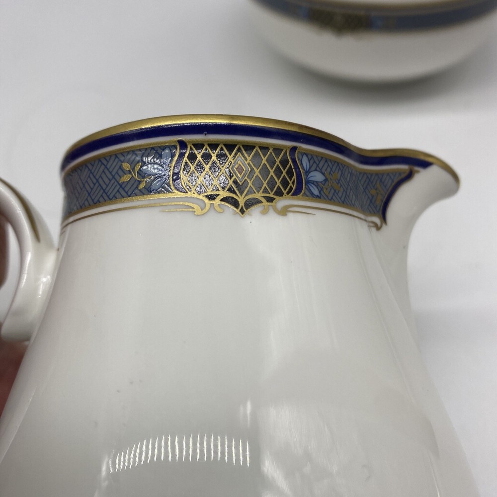 Christopher Stuart Barclays Bone China Sugar And Creamer Set
