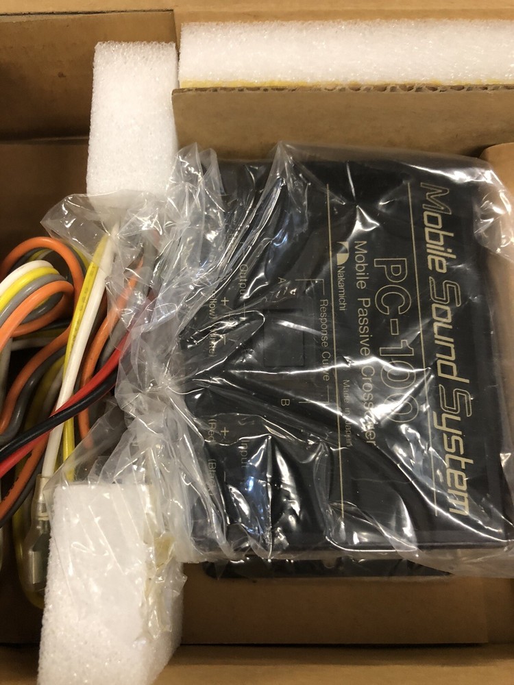NEW NAKAMICHI PC-100 MOBILE 2 WAY PASSIVE CROSSOVER