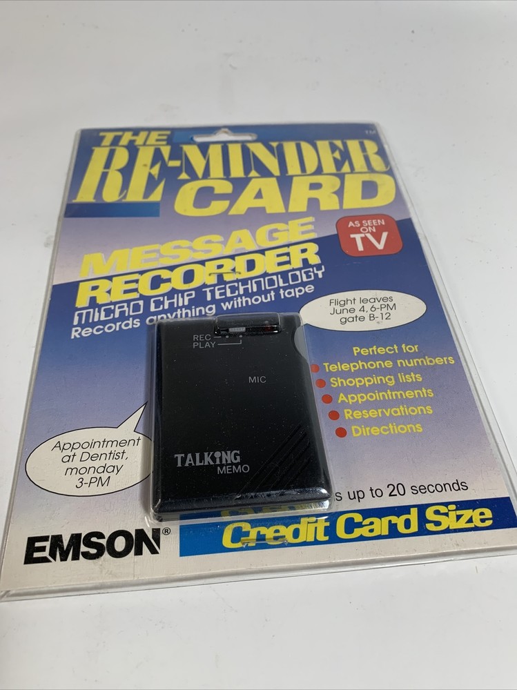Emson The Reminder Card Message Recorder