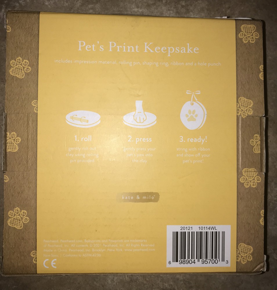 Kate & Milo Pets Print Keepsake