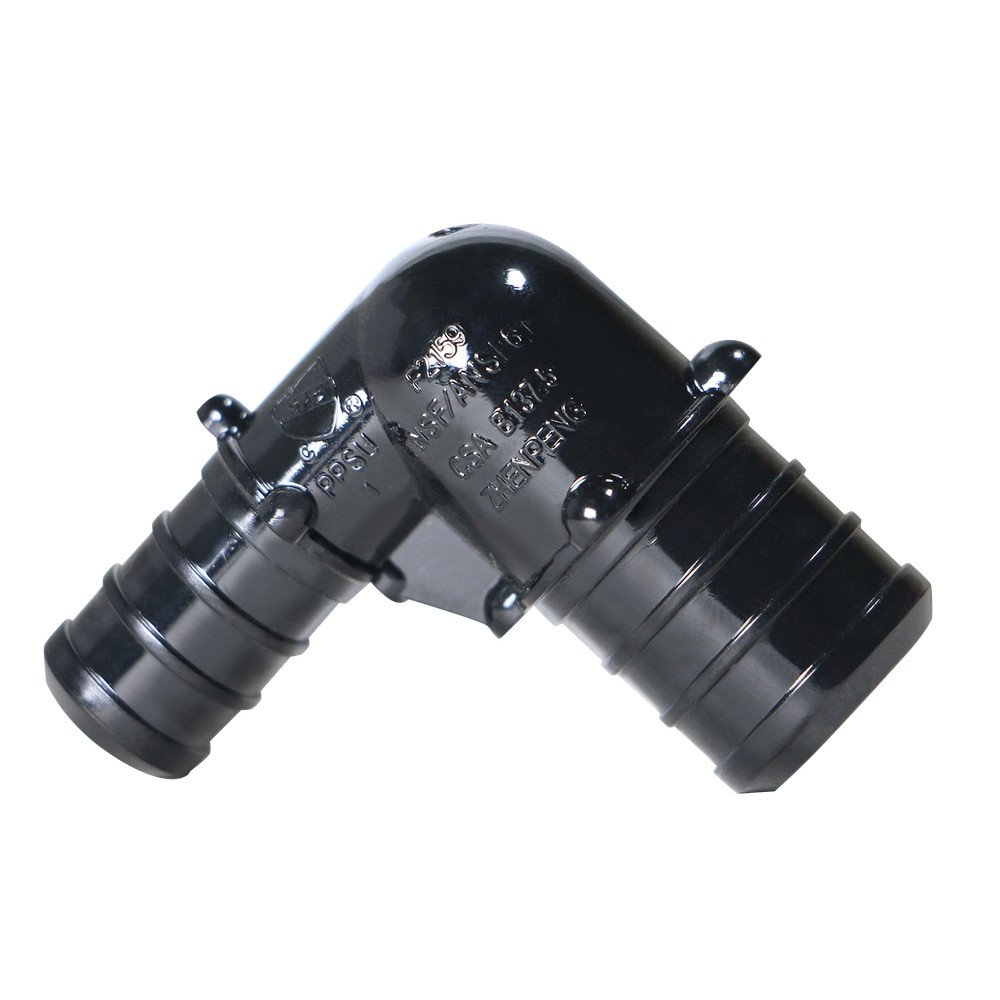 10 Pieces 3/4" X 1/2" Pex B Elbow, Poly Alloy