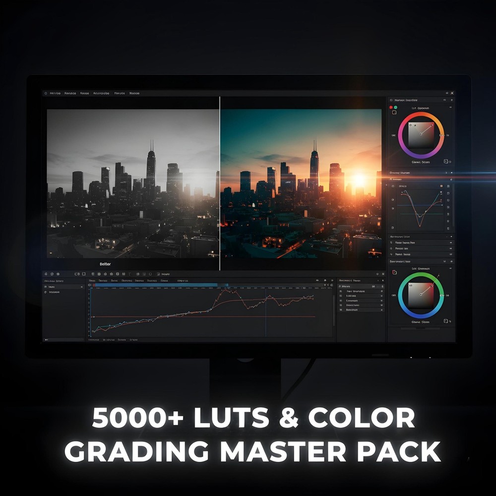 10000+ Filmmaker Bundle | Premiere Pro, After Effects, DaVinci Resolve Assets