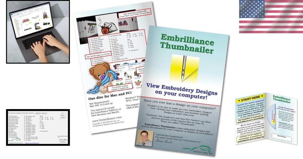 Machine Embroidery Software for Windows & MacOS