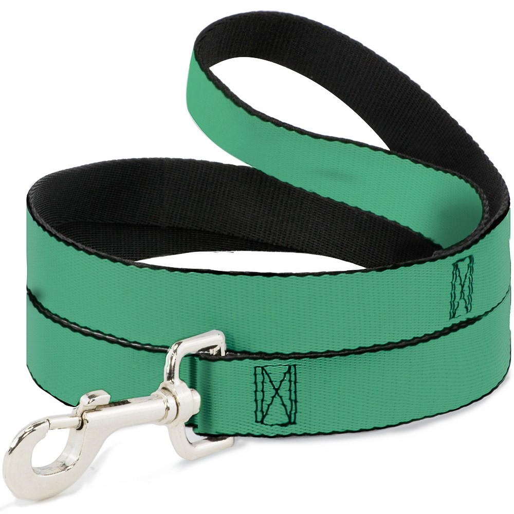 Dog Leash Solid Rainforest Green NARROW 0.5"