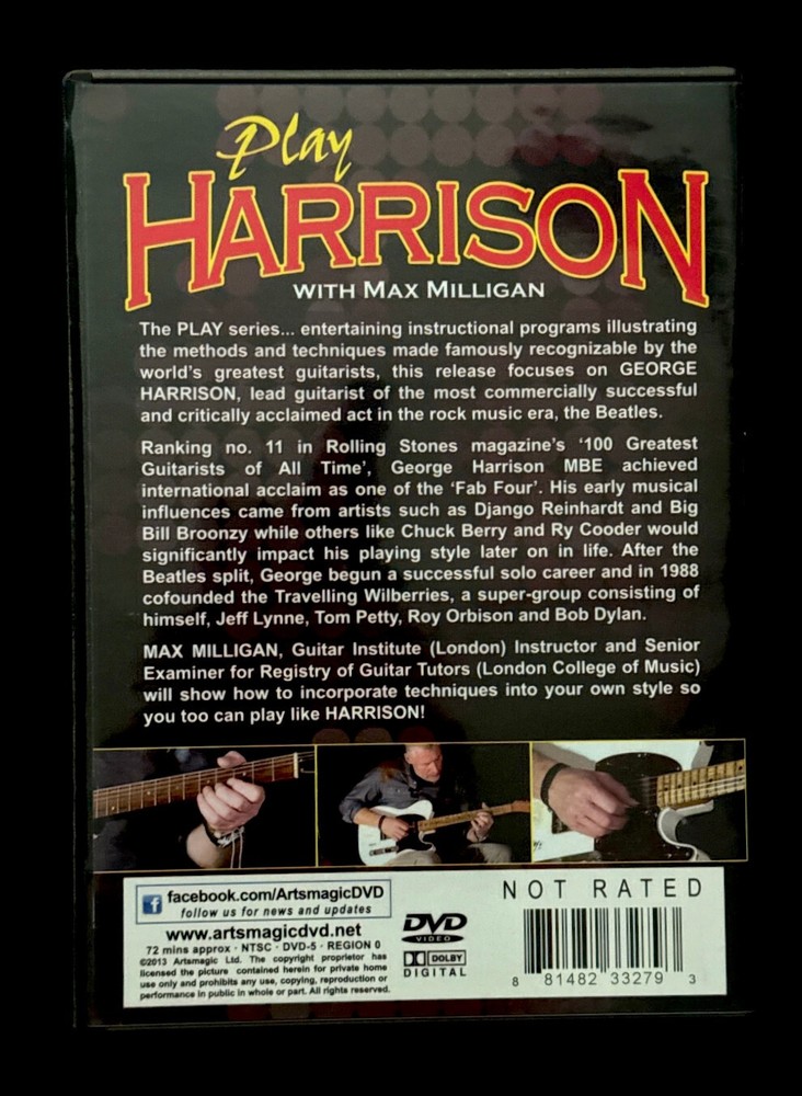 ArtsMagic: Play Harrison: Max Milligan: DVD