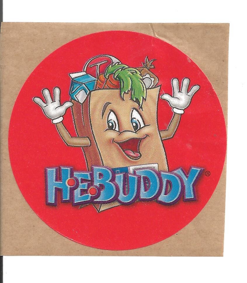 HEB Grocery Store - H-E-Buddy Sticker