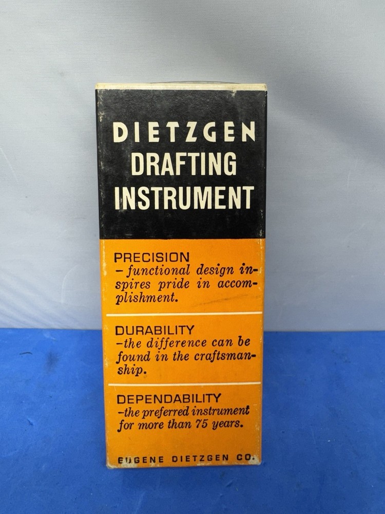 Dietzgen Master Pro 4-1/4" Hoop Spring Head Bow Pencil 733B EUC
