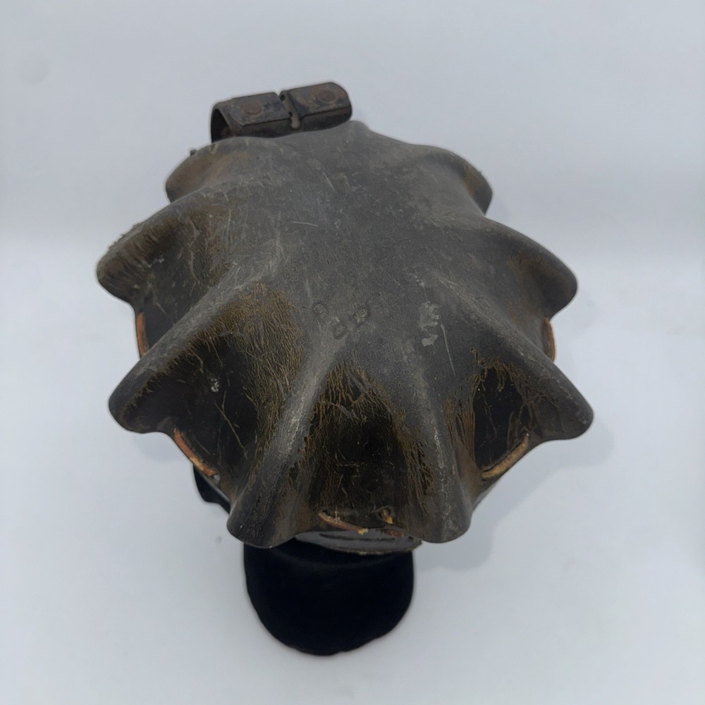 Coal Miner Mining Hat Leather Turtle Shell Helmet 1920’s