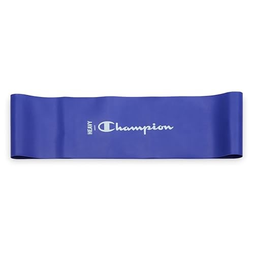 Loop Resistance Bands (3-Pack, Grey/Red/Blue), Light/Medium/Heavy, Odor-Free,