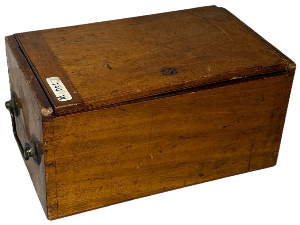 Vintage Brass and Iron Field Microscope