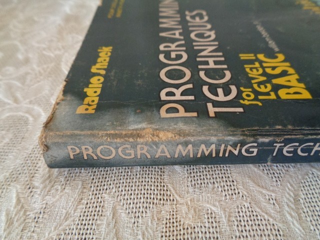 Radio Shack Programming Techniques for Lebel II Basic Paperback Book by William
