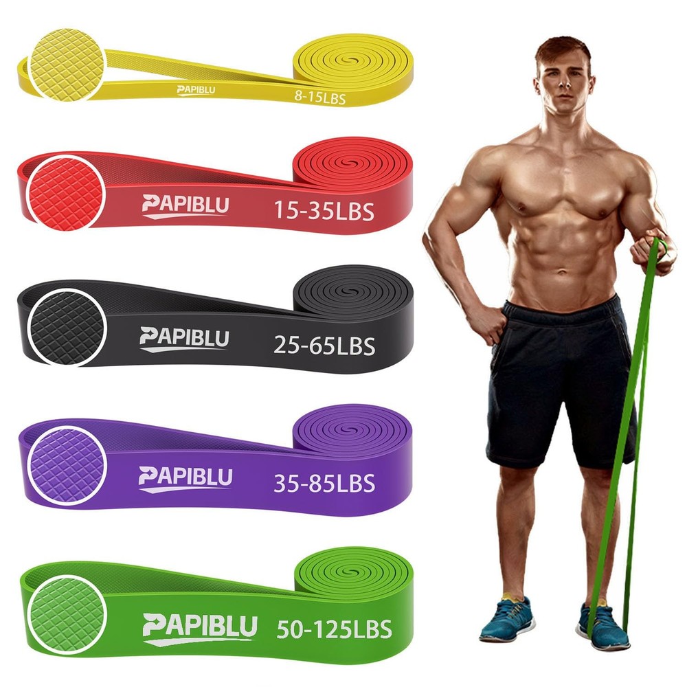 Pull Up Bands, Resistance Bands Set for Pull-Up Assistance, Exercise Bands wi...