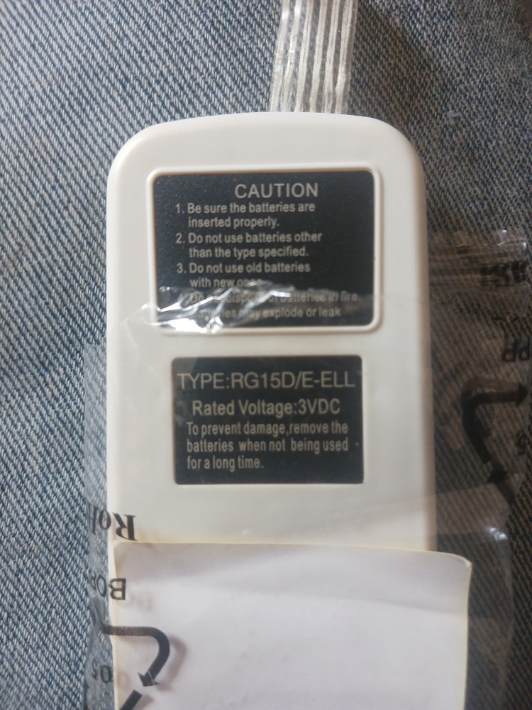 Frigidaire Slim Replacement Air Conditioner Remote Control