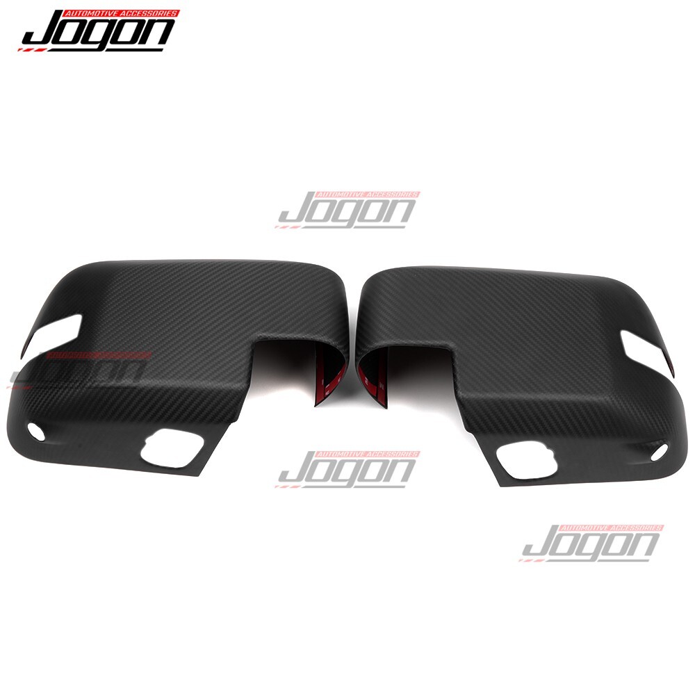Matte Carbon For Ford Bronco Raptor U725 2021-2025 Side Rear View Mirror Overlay