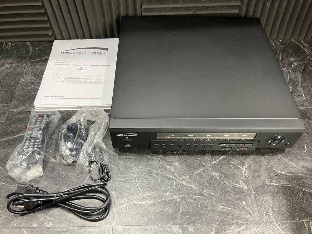 Speco Technologies DVR 10 channels 2TB DVR82HD2TB ✅❤️️✅❤️️ Open Box!