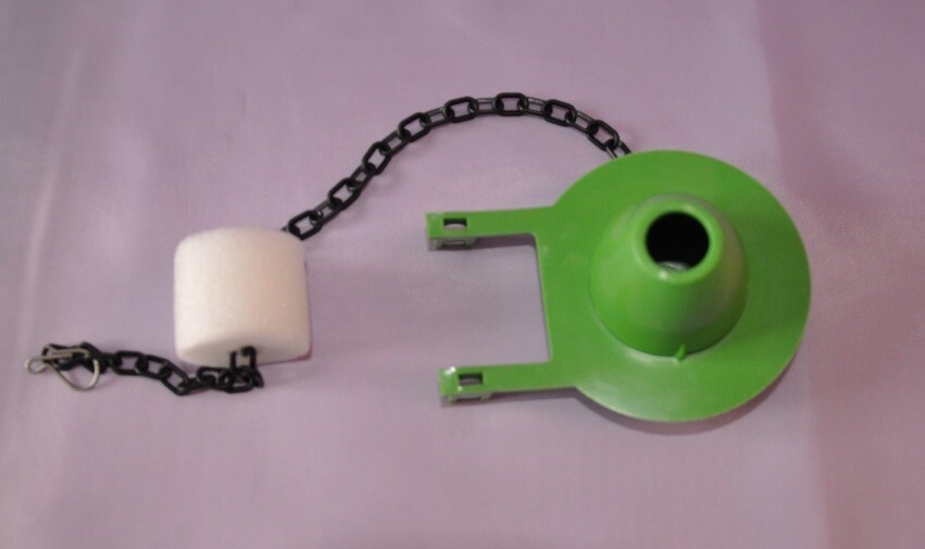 2 in Flapper, Solid Silicone w/Buoy so Flapper Stays up Longer to Flush Better