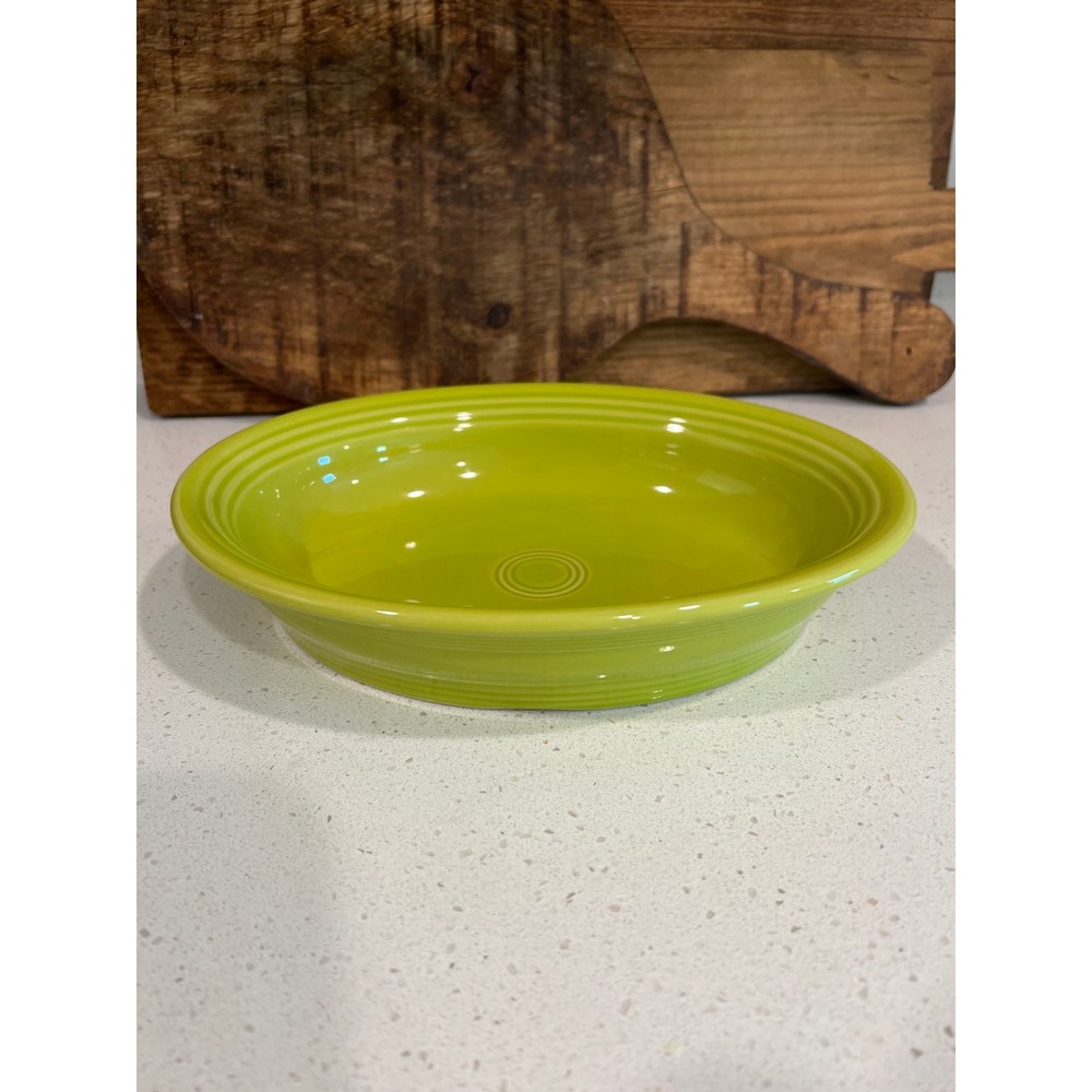 Fiesta lime green 10” serving dish