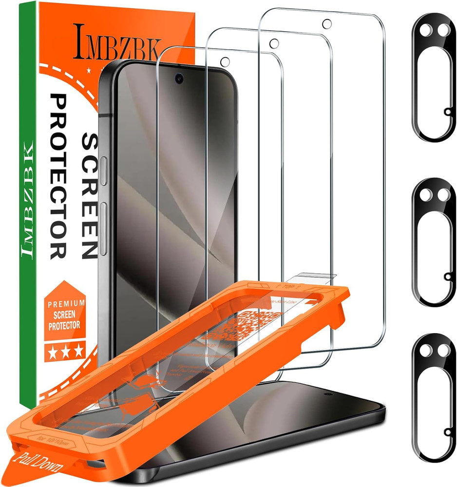 [Auto-Dust Removal] 3 Pack Screen Protector for Google Pixel 10 Pro [Phon