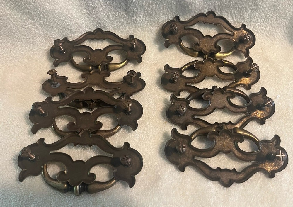 Vintage 8 Batwing Drawer Pulls Handles