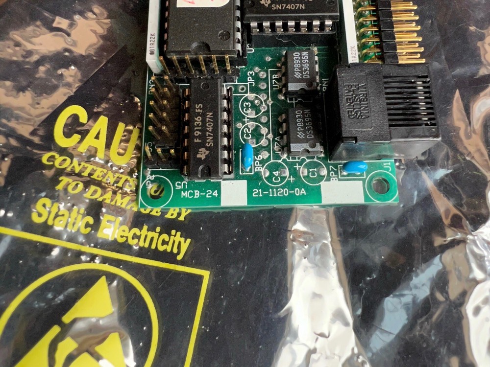 ADVANCED MICRO SYSTEMS AMS SMC-24 MOTOR CONTROL BOARD MCB-24 FIRE LITE USA