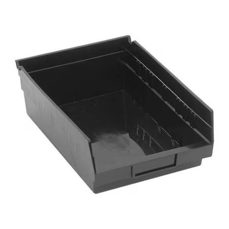 Quantum Storage Systems Qsb107br Shelf Storage Bin, Polypropylene/Polyethylene,