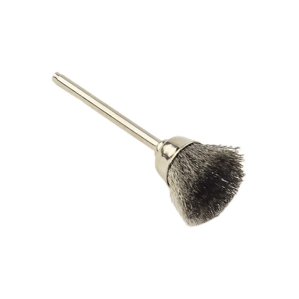 10 Pc/set for MINI Wire Brush Brushes Brass Cup Wheel For Grinder Or Drill Set