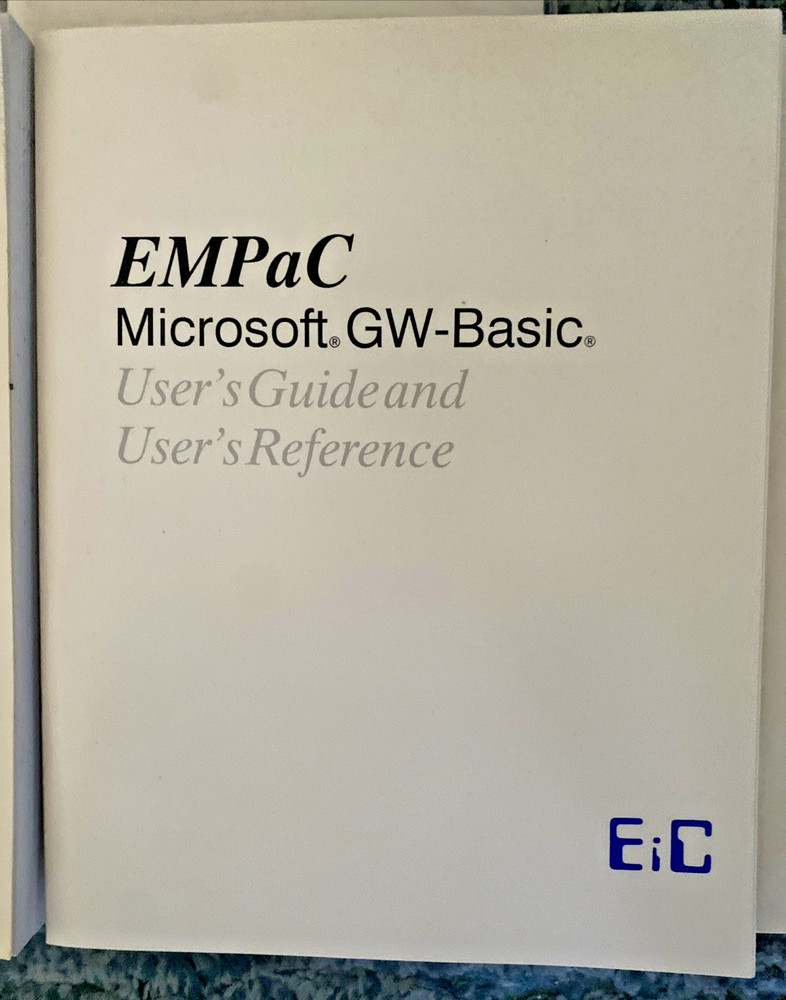 Microsoft MS DOS 4.01 5.25 Floppy Disk Software Set OEM Disks EMPaC + Manuals
