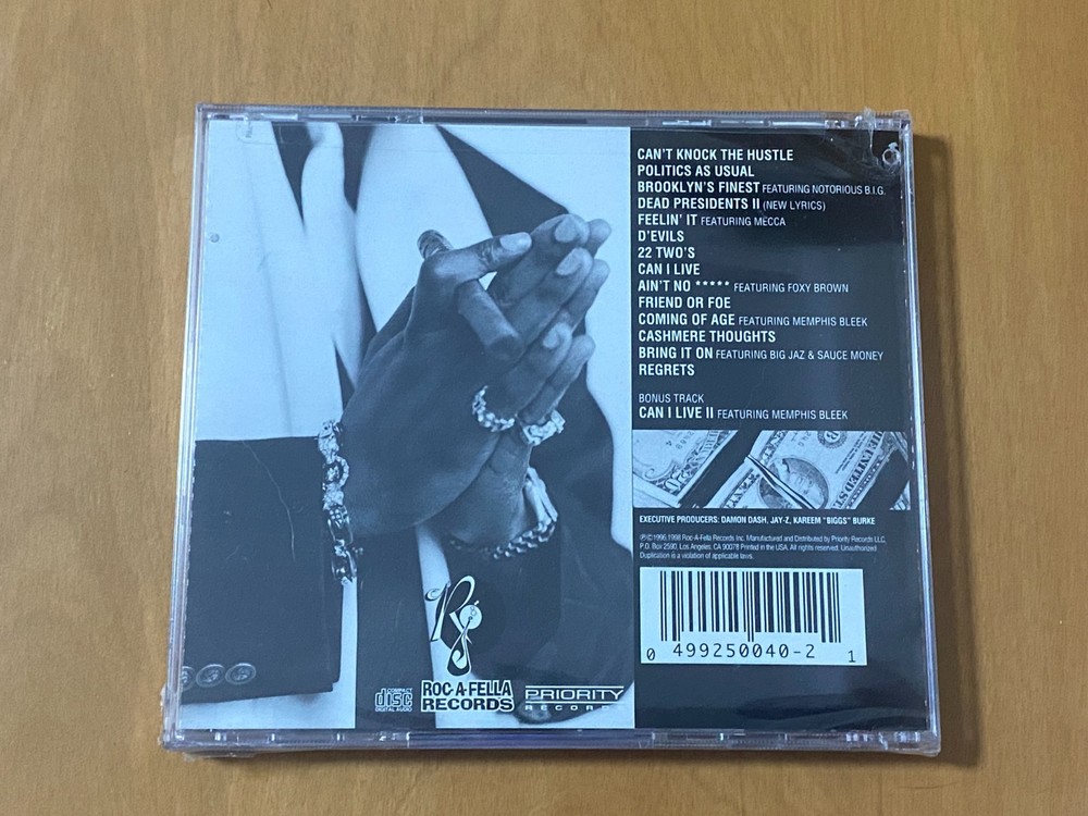 Jay Z - REASONABLE DOUBT - CD