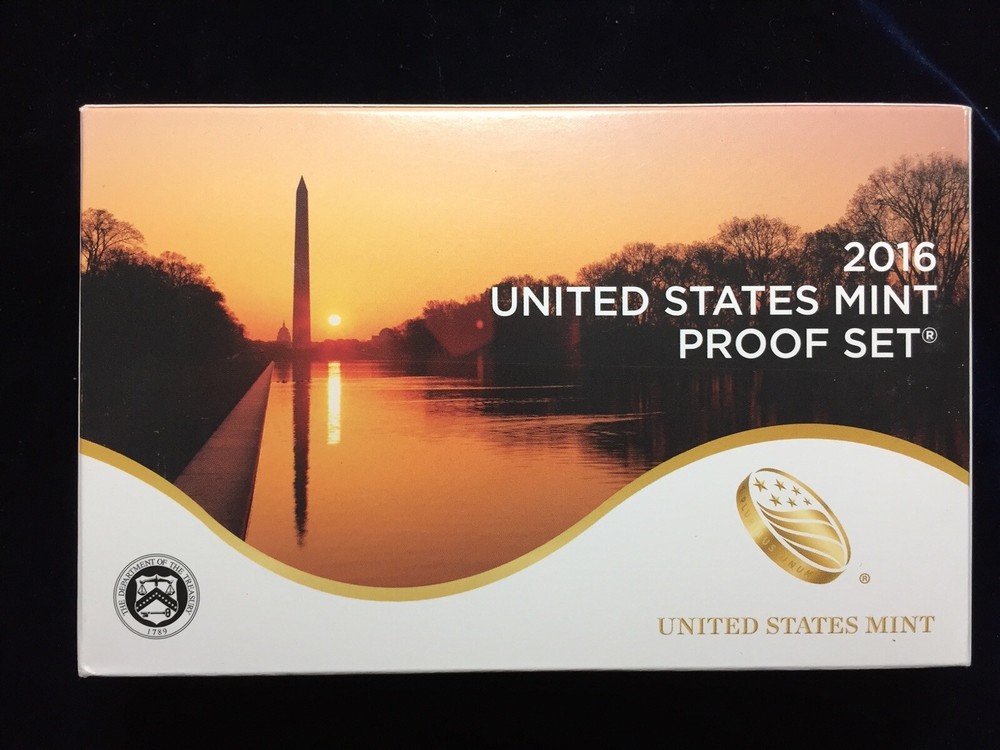2016 US Mint Proof Set 13 Piece Clad Set COA OGP