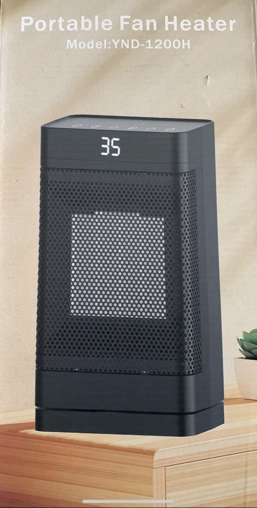portable fan heater  With remote Control