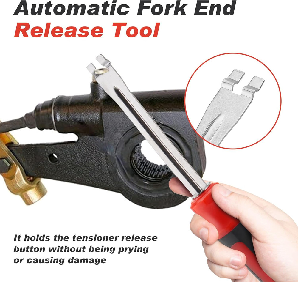 Slack Adjuster Tool Set 5/16 Double Square Reversible Ratcheting Wrench Trailers