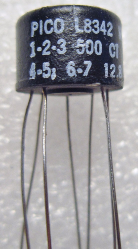 L-8342 PICO MIL# M27/357-032 AUDIO TRANSFORMER