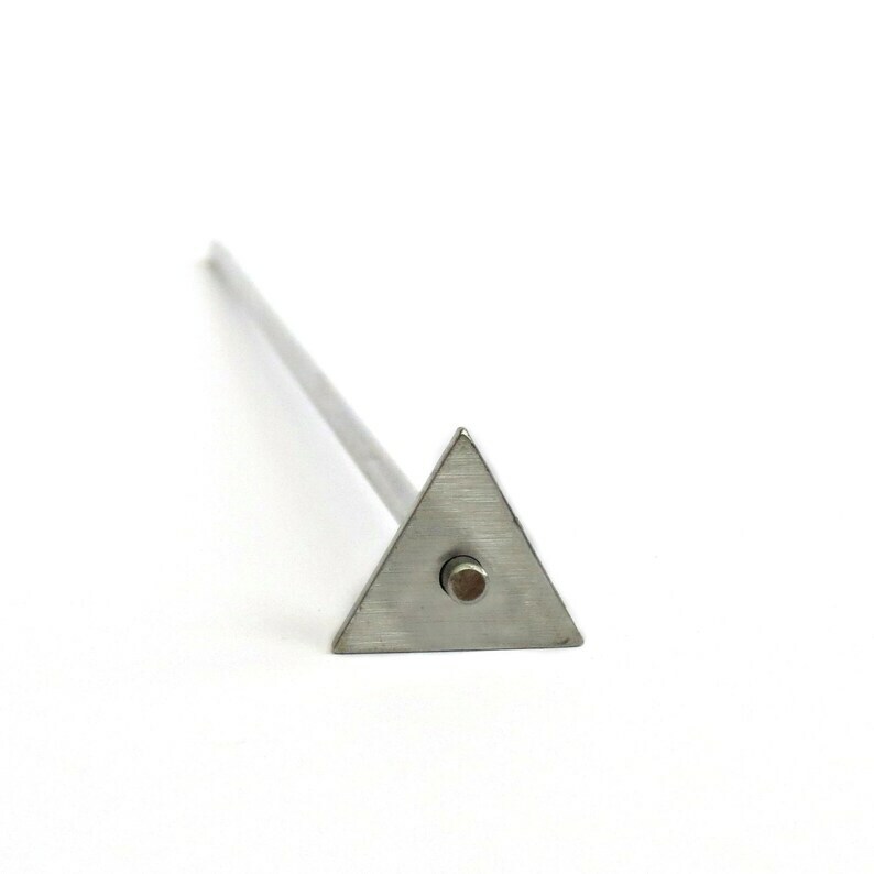 Triangle cabochon mandrel - Lampwork Tool