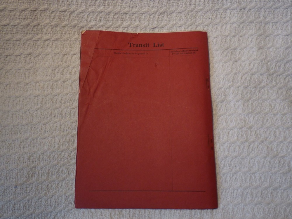 WW2 Secret RAF Air Ministry Weekly Intelligence Summary Journal 9 Oct 1943