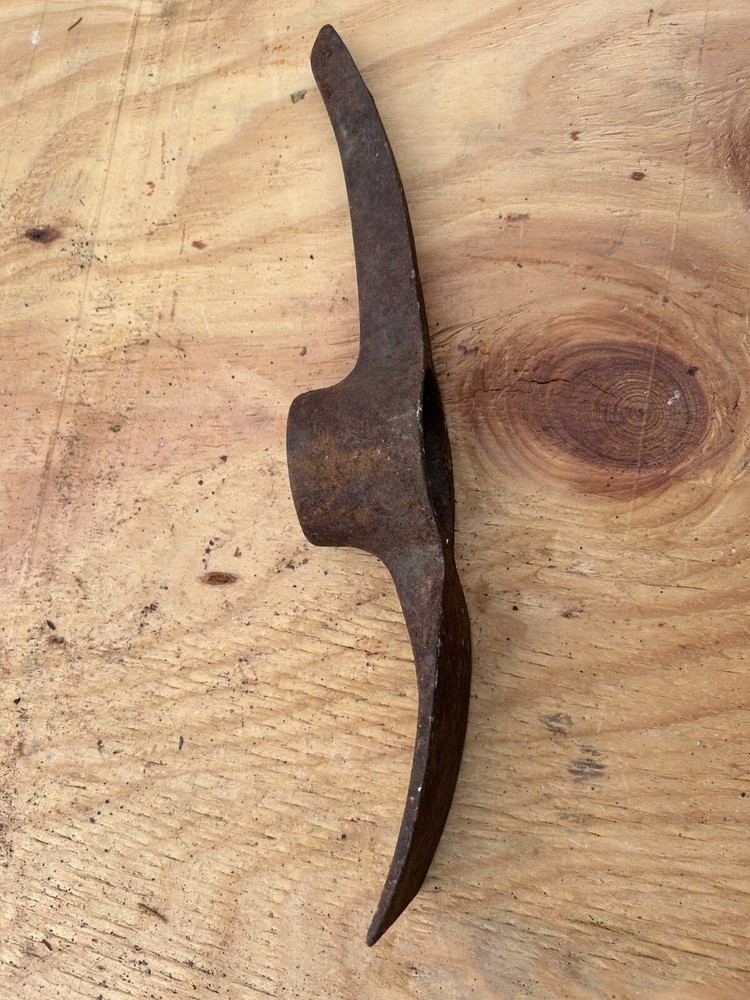 Long Pick Head Rusty Rustic no handle Original Vintage Primitive Farm Decor
