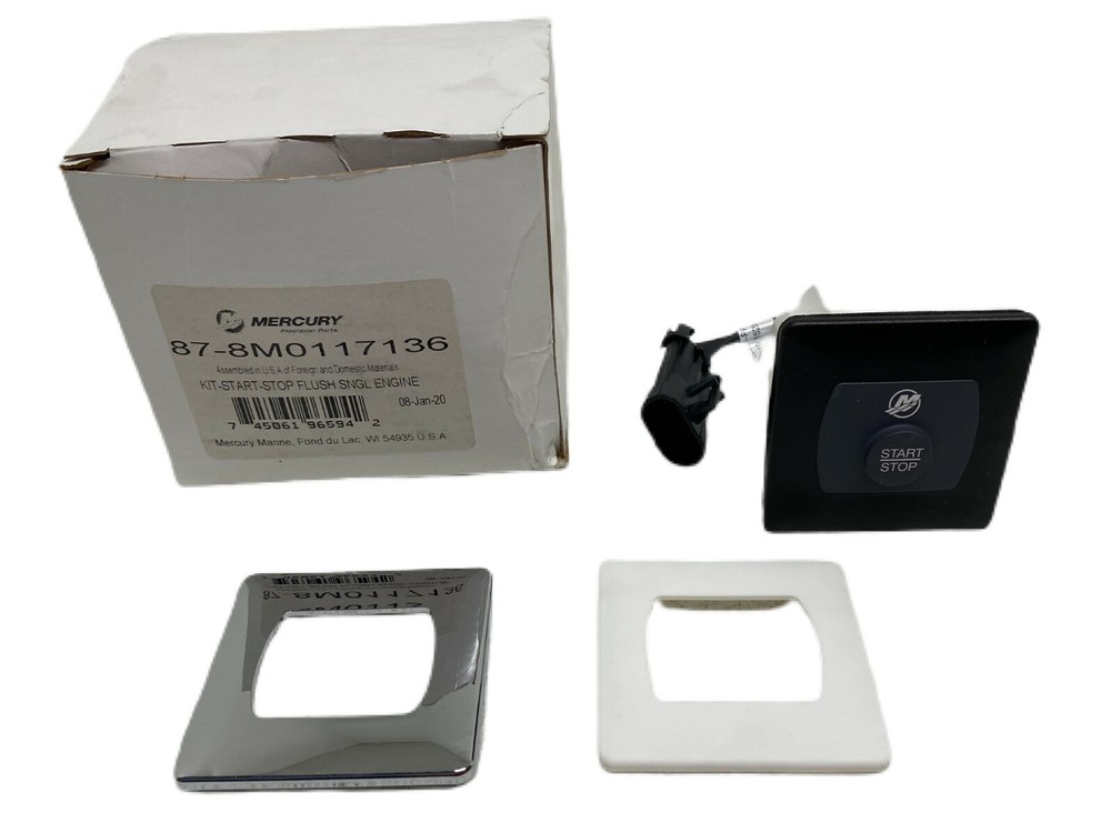 Mercury/Quicksilver Flush Single Engine Start/Stop Kit  # 87-8M0117136