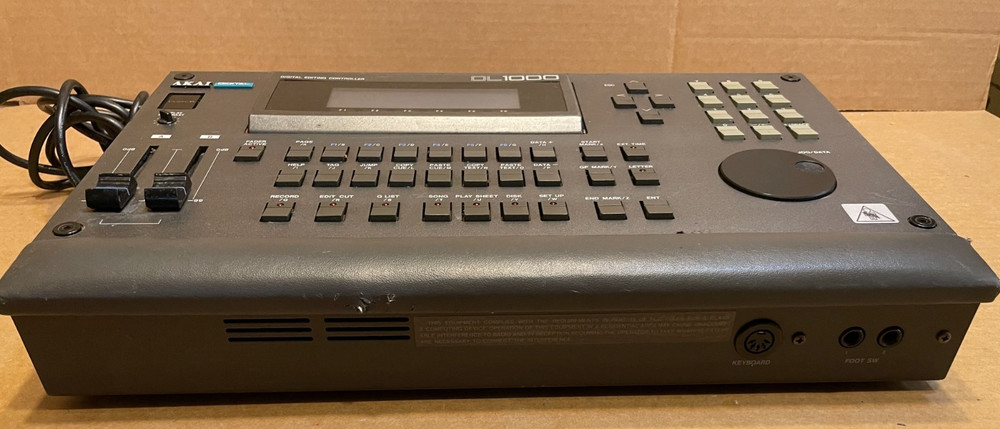 Akai Digital Editing Controller Unit - Model DL1000
