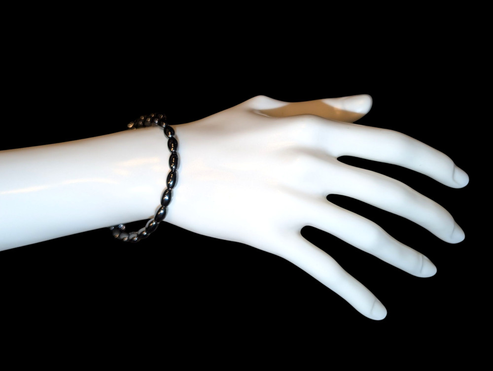 Oval Hematite Bracelet