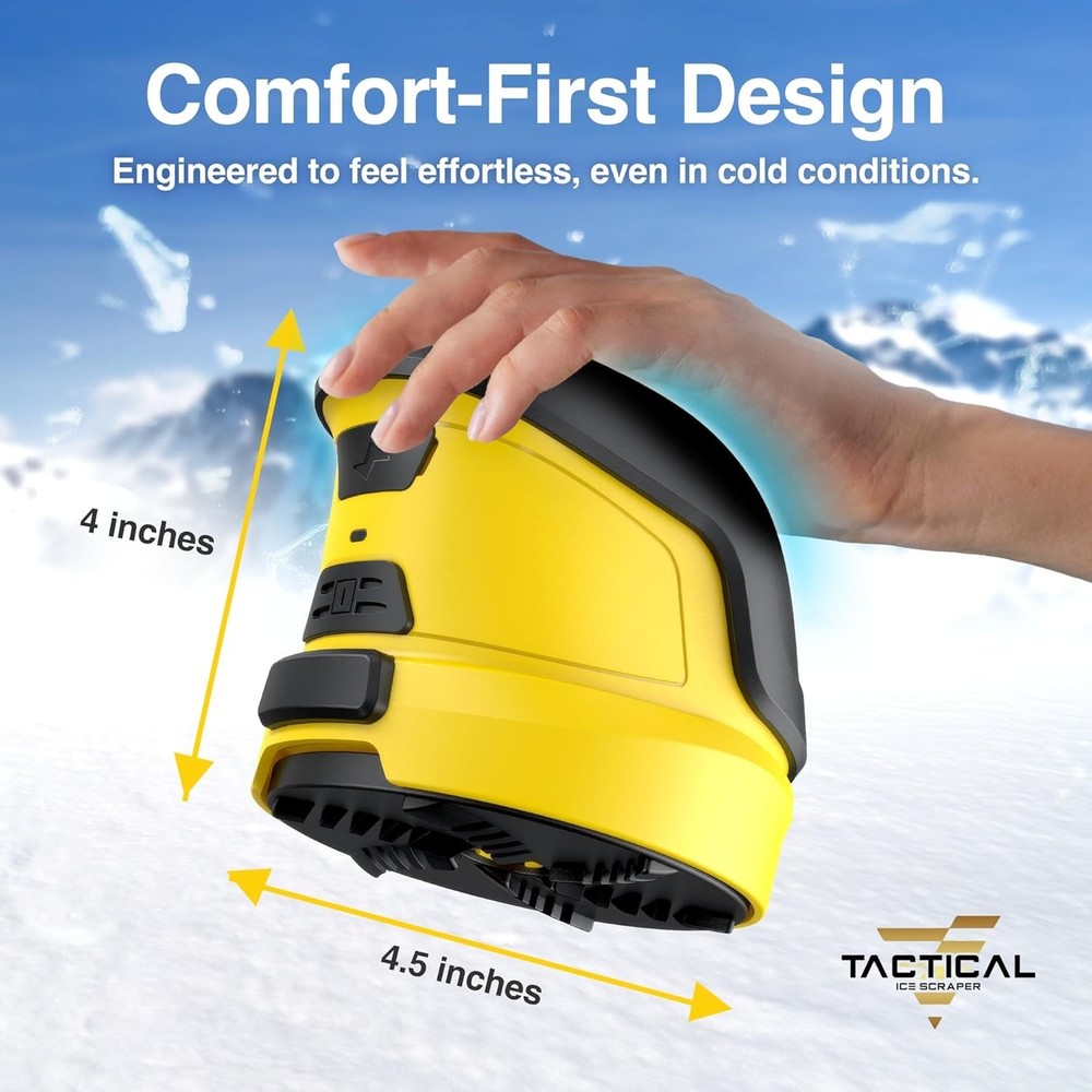 Tactical Ice Scraper Electric Ice Scrapers for Car Windshield with Motorized ...