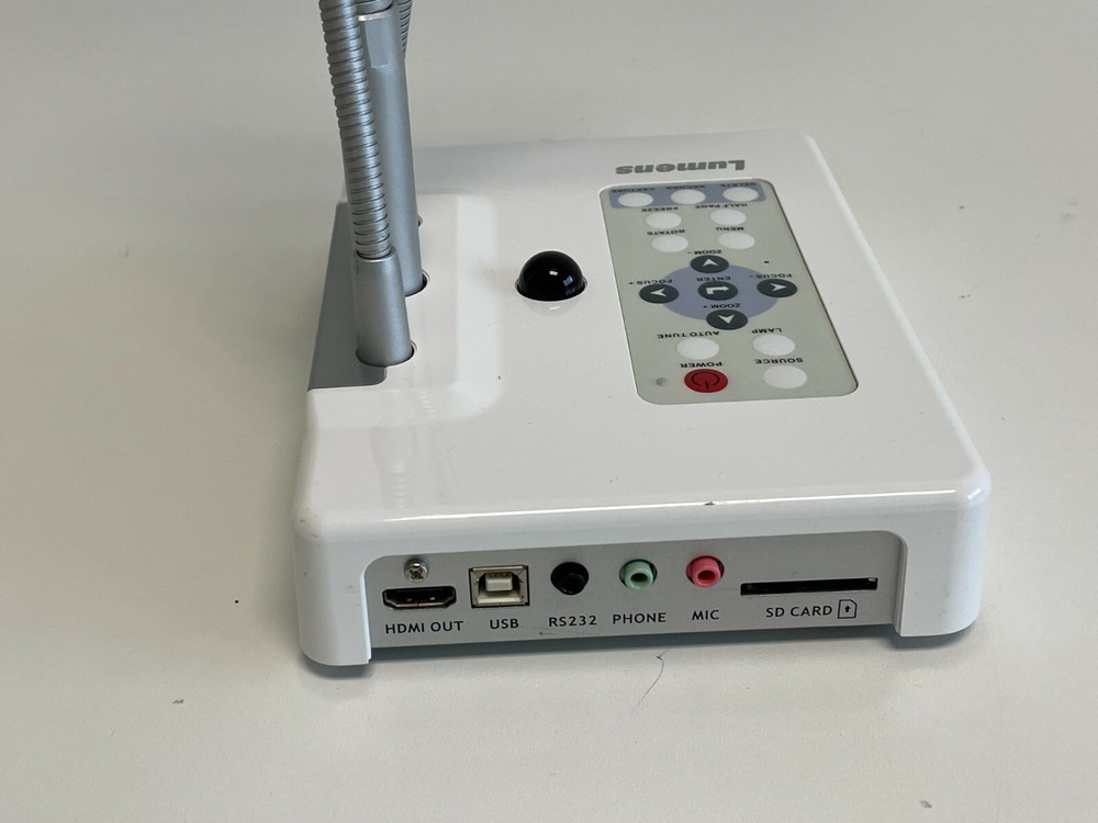 F9: Lumens DC260 Document Camera / Visual Presenter