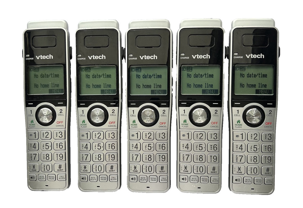 VTech Cordless Phone Answering Machine Bluetooth 5 Handset Super Long Range