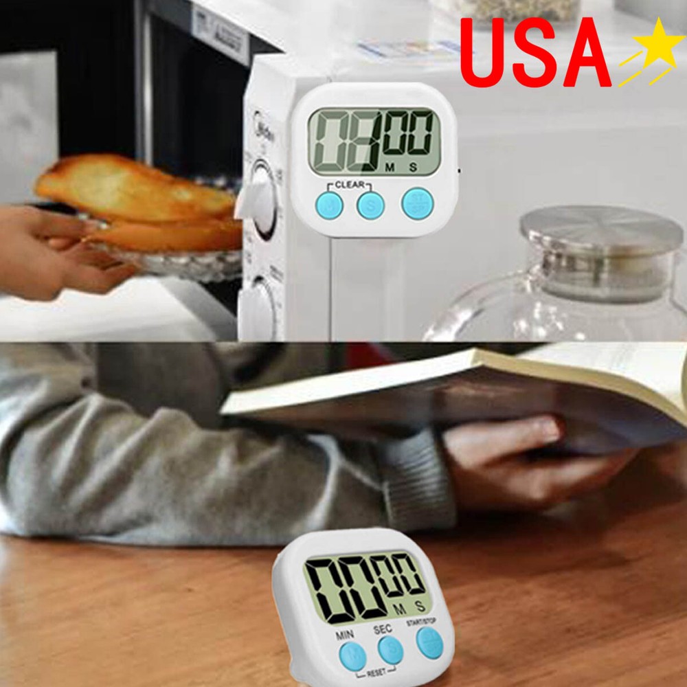 Multifunctional timer kitchen baking large screen digital reminder is counting