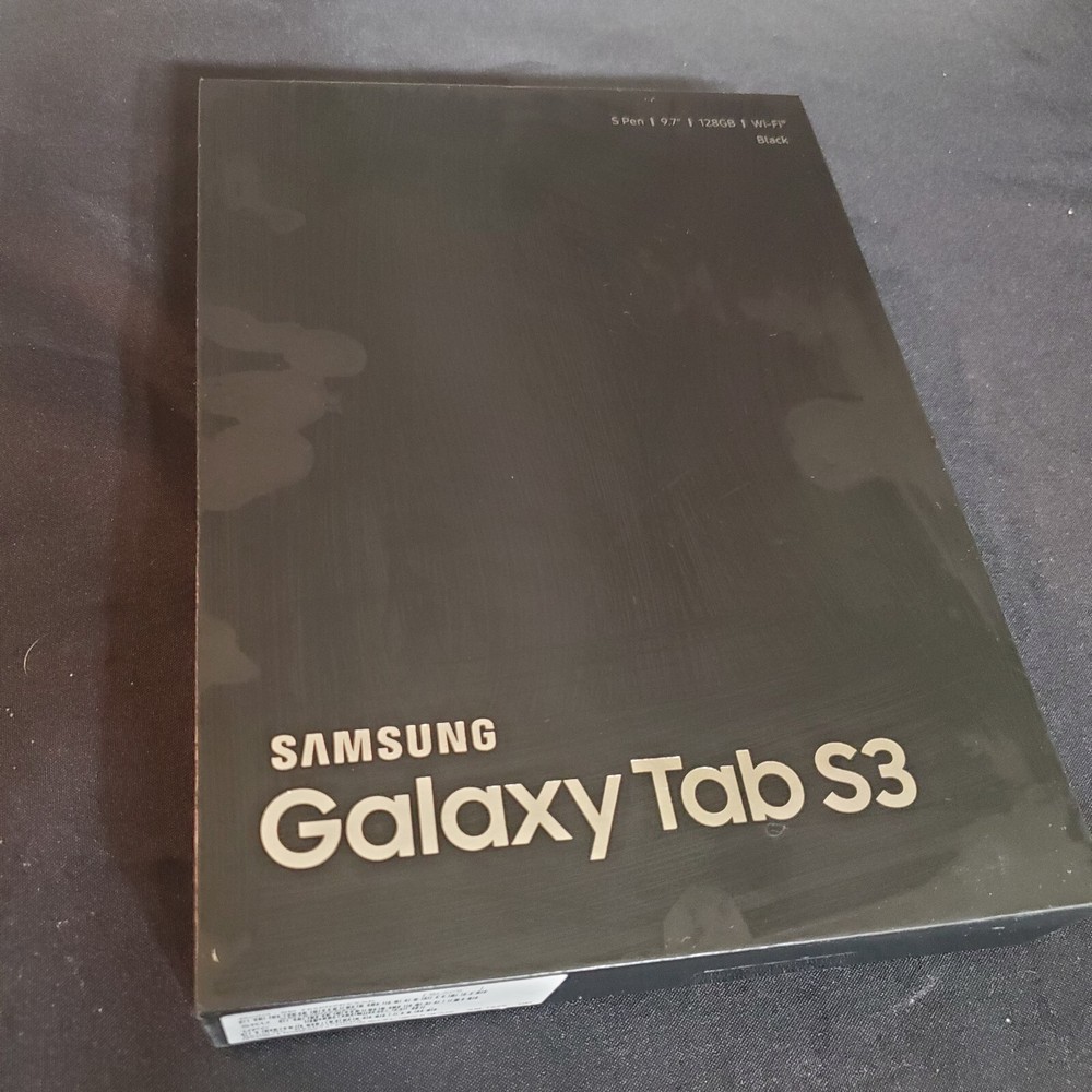 Samsung Galaxy Tab S3  BOX ONLY 128 GB Black