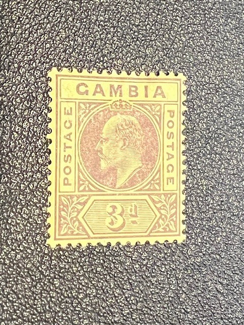 Gambia stamp 47 MH