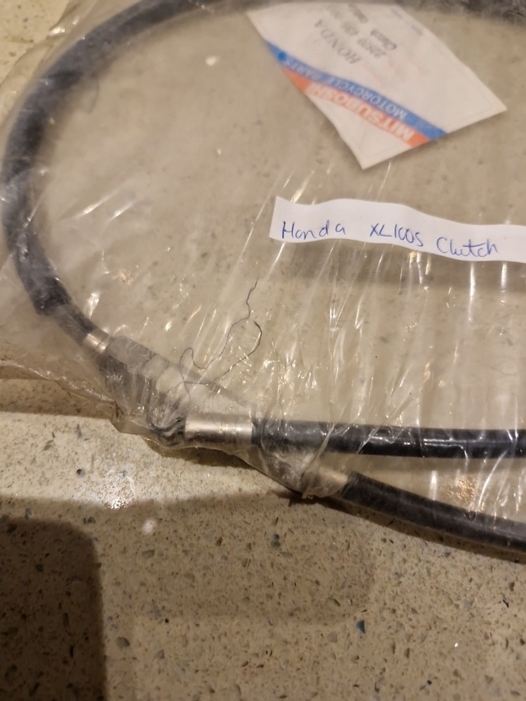 Honda XL 100 Clutch Cable NOS