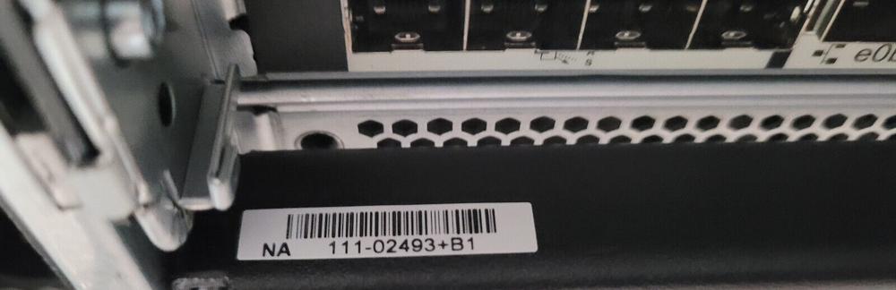 111-02493 NetApp Controller for FAS8200 Filer Complete w/ CPU, Memory, Boot SSD