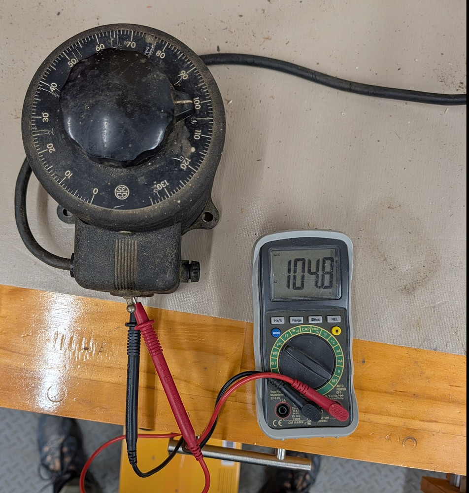 Powerstat 116 Variable Autotransformer 0-135v