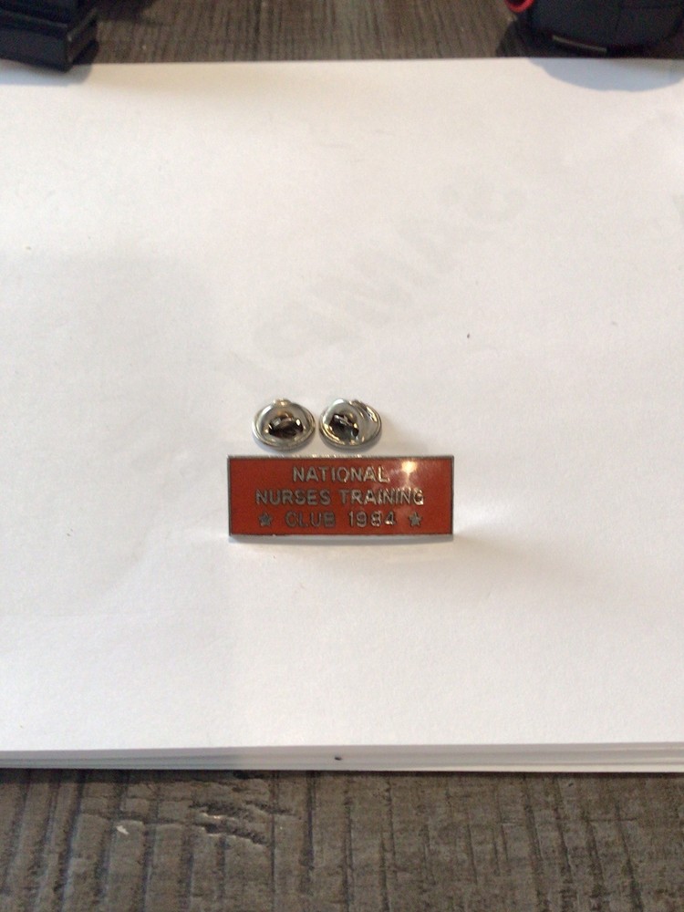 National Nurses Training Club 1984 Pin Back